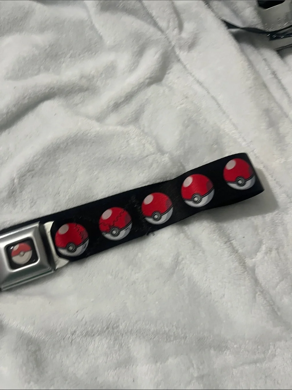 Buckle Down Pokemon Seatbelt Style Boys Belt